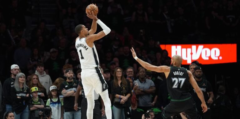 NBA Player Props Today: 2 Best NBA Playoffs Prop Bets for Timberwolves vs. Spurs Game 5
